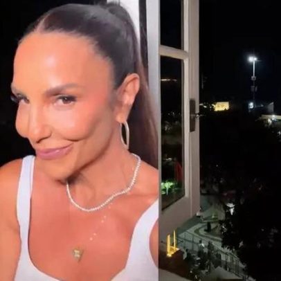 Ivete Sangalo tem vista privilegiada em show de Shakira em Copacabana