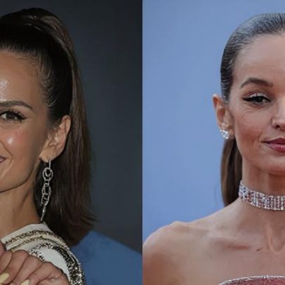 Izabel Goulart aparece diferente em Cannes e impressiona público