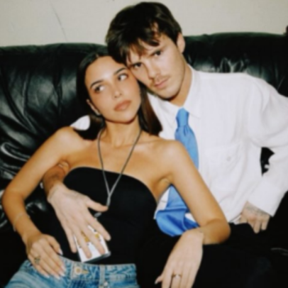 Brasileira que namora filho de Beckham relembra início do romance