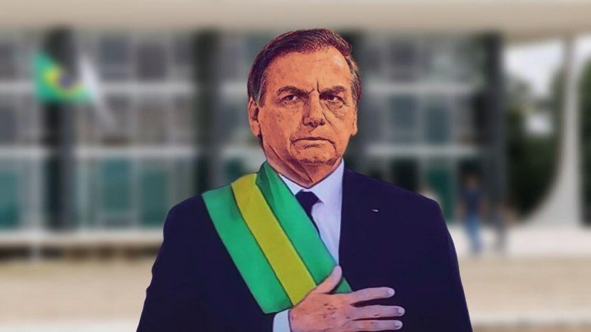 O ex-presidente Jair Bolsonaro