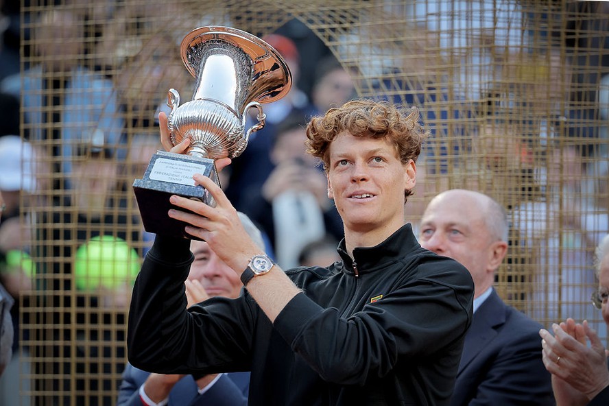 Sinner vence em Roma e recebe prêmio milionário no Italian Open ...