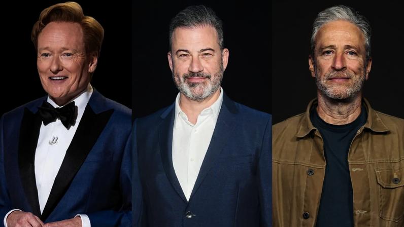 Jimmy Kimmel, Conan O’Brien, Jon Stewart perform at Netflix Is a Joke Fest