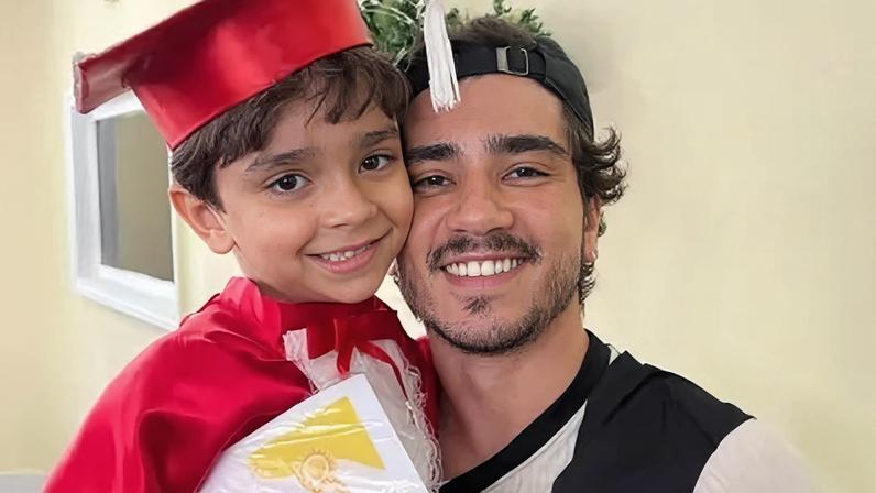 João se tornou pai solo de Nicolas, na época com 1 ano e 11 meses