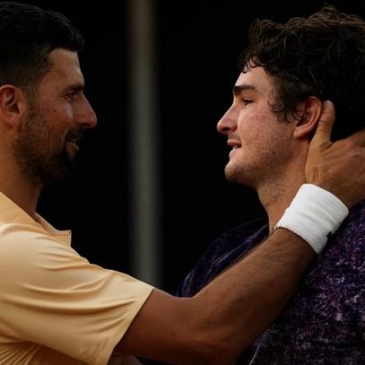 Djokovic fala em batalha épica; Fonseca responde: obrigado, lenda
