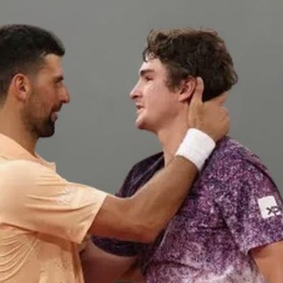 João Fonseca elogia físico de Djokovic, dizendo que parece ter 20 anos
