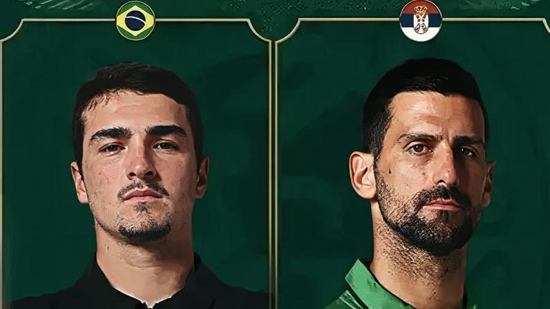 João Fonseca enfrentará Novak Djokovic em Roland Garros