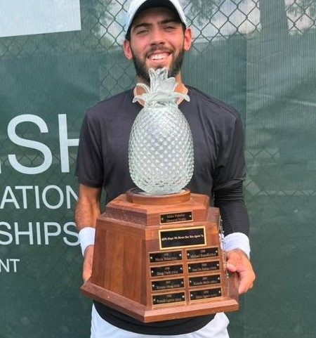 Joaquim de Almeida, brasileiro campeão do M15 de Vero Beach, nos EUA, em 2026