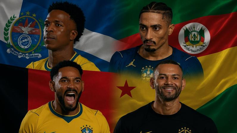 Seleção de Ancelotti registra maior representatividade de estados na Copa