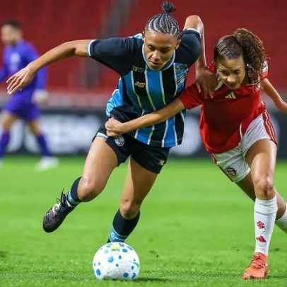 Inter elimina Grêmio nos pênaltis e avança na Copa do Brasil Feminina