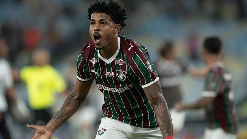 John Kennedy comemora após marcar para o Fluminense contra o São Paulo pelo Campeonato Brasileiro 2026