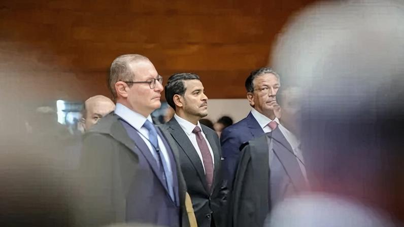 O advogado-geral da União, Jorge Messias, durante sessão solene de Abertura do Ano Judiciário