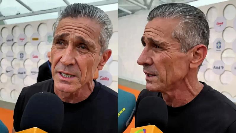 Jorginho fala com jornalistas antes de convocação