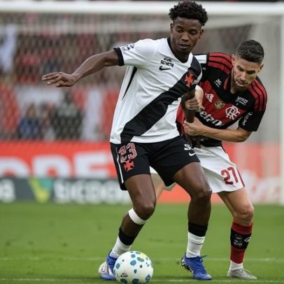 Vasco empata com Flamengo no último minuto e ajuda o Palmeiras