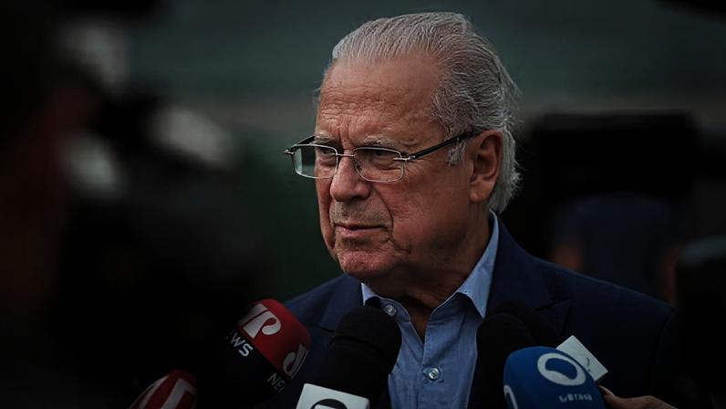 Ex-ministro José Dirceu, em São Paulo — Foto: Paulo Pinto/Agencia Brasil