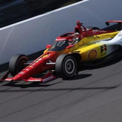 Indy 500: Josef Newgarden sofre acidente antes da relargada na volta 127