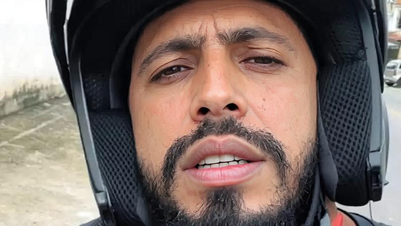 Jovan em um vídeo de sua rede social: motoboy entrou na 'Casa do Patrão' com o maior engajamento entre os competidores