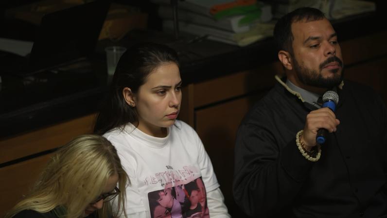 Monique Borel no julgamento do caso Henry Borel