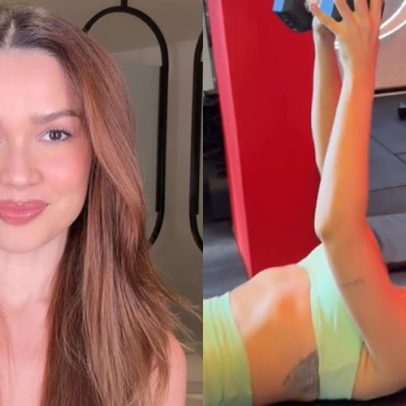 Juliette volta à academia e demonstra esforço ao retomar rotina de treinos
