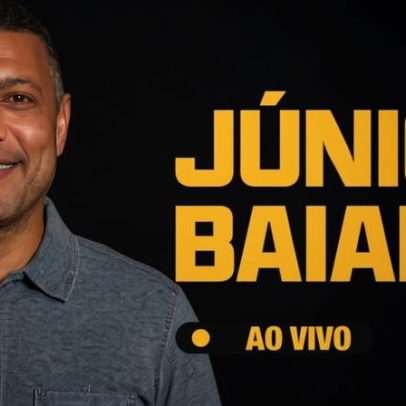 Júnior Baiano é convidado do Fut&Papo nesta quinta, ao vivo