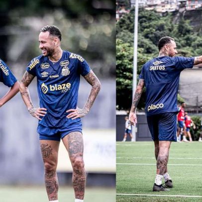 Santos abre sindicância para apurar episódio entre Neymar e Robinho Jr no treino