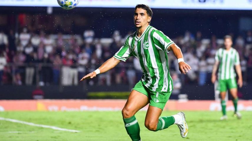 Lucas Barbosa (Juventude) durante jogo contra o São Paulo, no dia 21.04.2026.