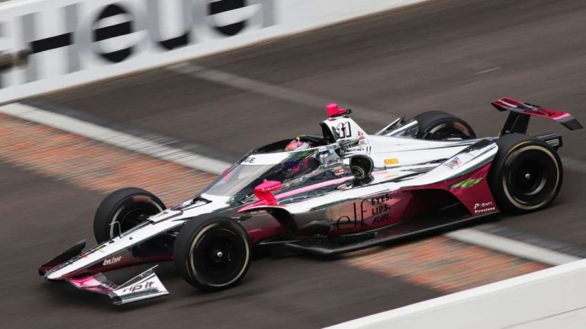 Carro de Katherine Legge no Carb Day