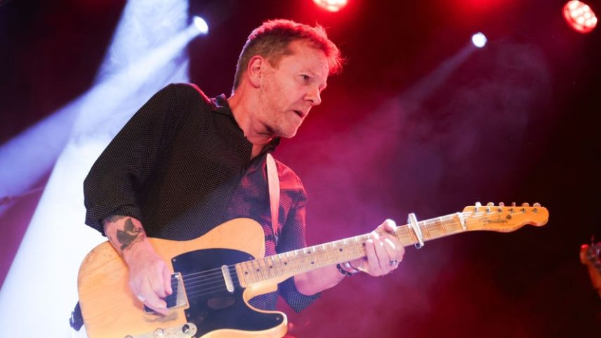 Kiefer Sutherland em apresentação em Estocolmo, Suécia — Foto: Getty Images