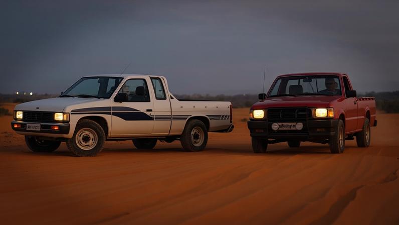 Japonesas anteciparam porte de S10 e Ranger no Brasil — Foto: Autoesporte/Acervo MIAU