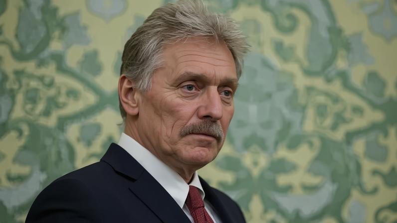 Porta-voz do Kremlin, Dmitry Peskov, em Moscou, em 19 de novembro de 2025