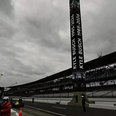 Indy 500: homenagem a Kyle Busch marca volta 18 antes de acidente na pista