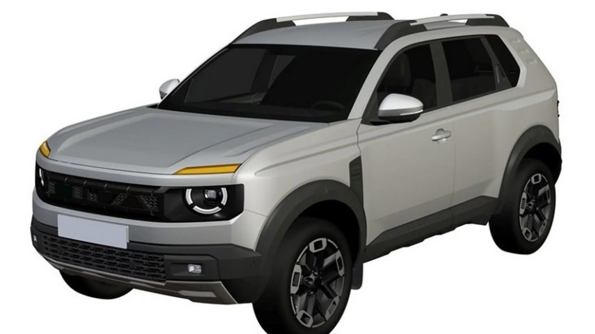 Novo Lada Niva parece praticamente pronto — Foto: Reprodução/FIPS