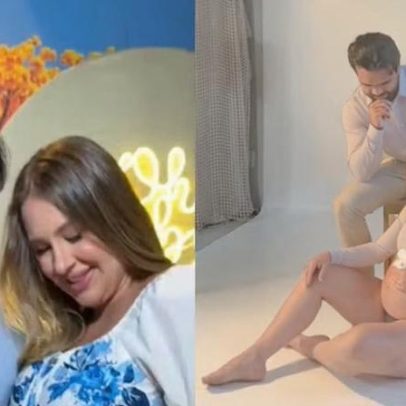 Patrícia Leitte celebra reta final da gravidez aos 40 após complicações