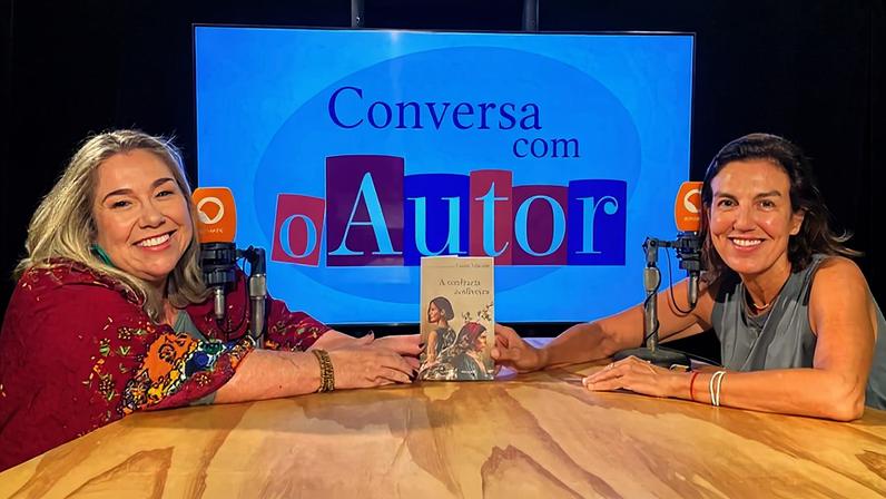 Brasília - DF - 30/05/2026 - Programa Conversa com o Autor, da Rádio MEC, recebe Luize Valente. Foto Rádio MEC.