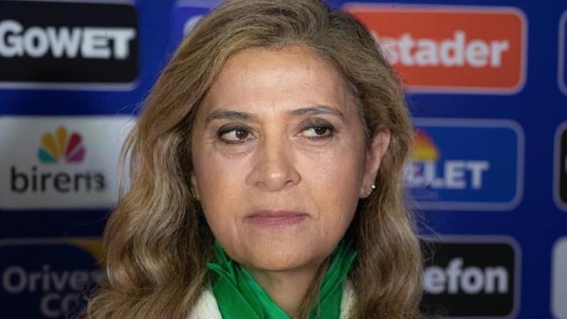 Leila Pereira, presidente do Palmeiras