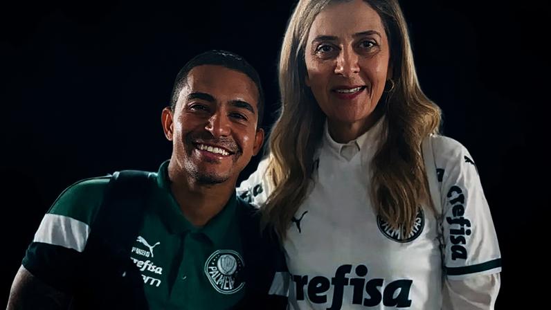 Leila Pereira afirmou que deseja a saída de Dudu, do Palmeiras