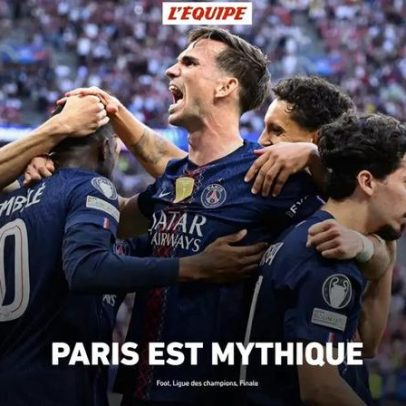 PSG conquista bicampeonato da Champions e domina repercussão internacional