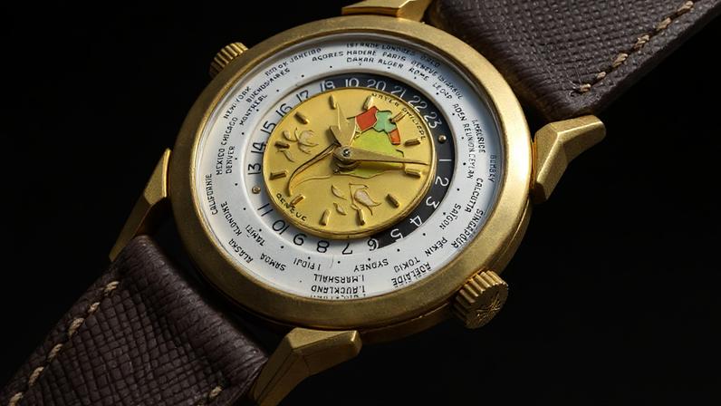 O relógio de pulso mundial Patek Philippe Ref. 2523 'South America' alcançou o recorde mundial de US$ 10,2 milhões