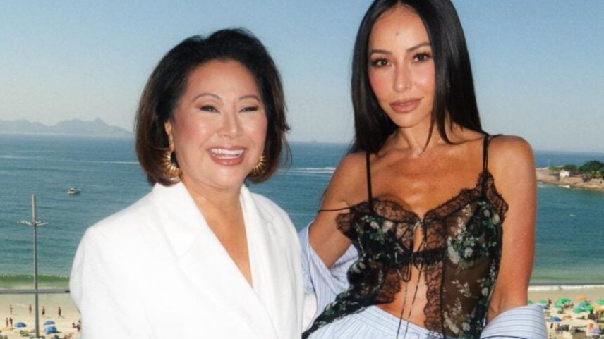 Sabrina Sato e mãe