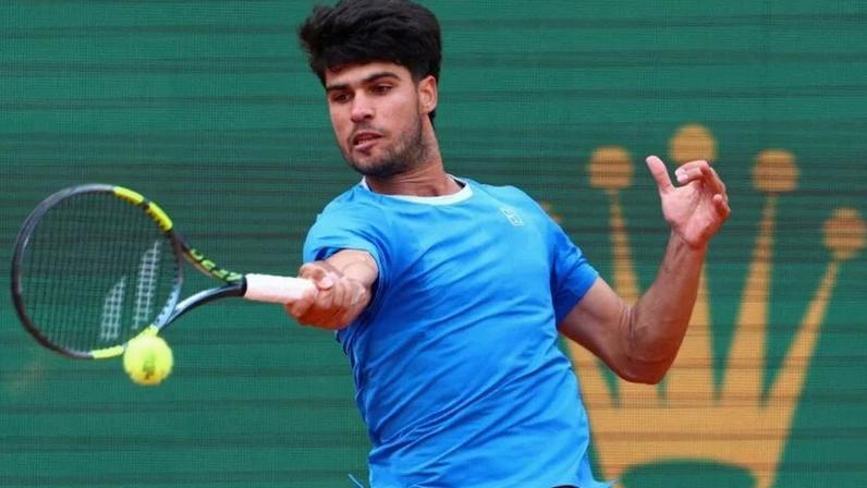 Carlos Alcaraz no Masters de Monte Carlo 12 de abril de 2026