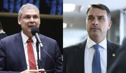 Lindbergh e Flávio discutem áudios do senador com Vorcaro