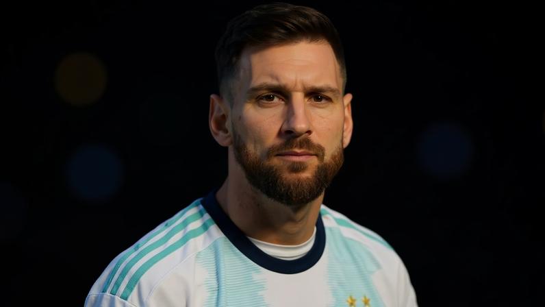 Lionel Messi, da Argentina, durante a Copa América de 2019