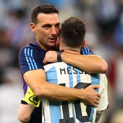 Scaloni sobre última Copa de Messi: prefere aproveitar o momento