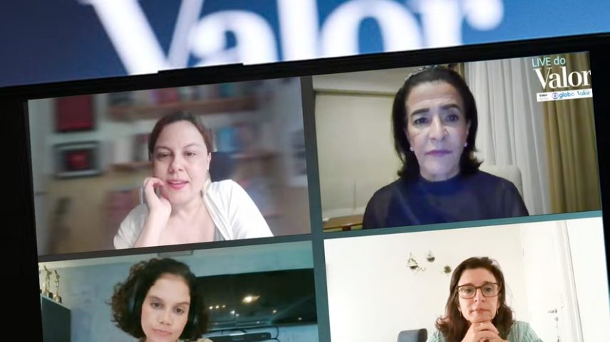 Especialistas discutem desafios da proteção de crianças e adolescentes no ambiente online | Live do Valor — Foto: Arte/Valor