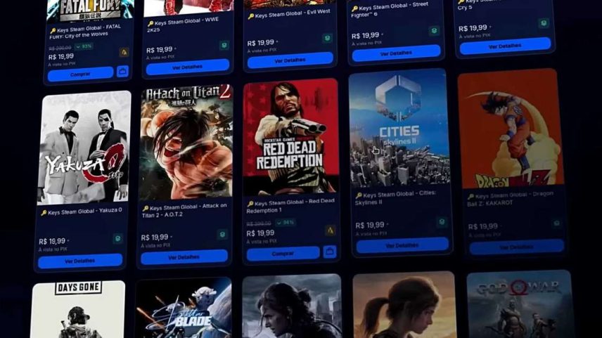 Documentário mostra ecossistema de lojas online suspeitas que vendem jogos de Steam