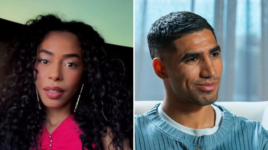 Lorena Maria se pronuncia após boatos de romance com Hakimi — Foto: Reprodução