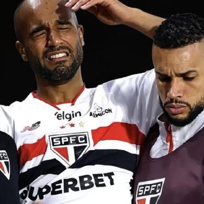 Lucas Moura fará cirurgia pela ruptura total do tendão de Aquiles