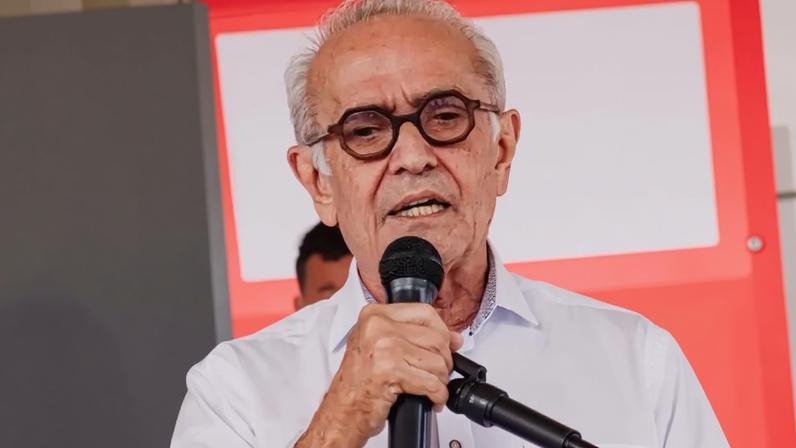 O governador da Paraíba, Lucas Ribeiro (PP); e o ex-prefeito de João Pessoa, Cícero Lucena (MDB) (Secom/Governo da Paraíba/Sérgio Lucena/Prefeitura de João Pessoa/Divulgação)
