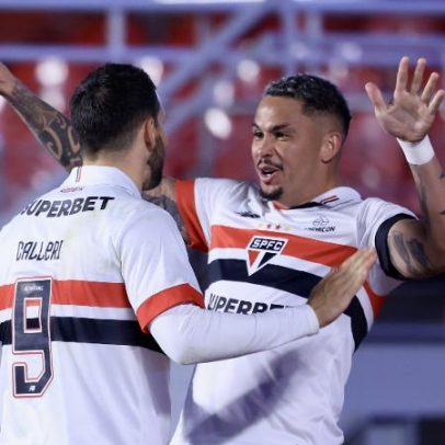 São Paulo divulga trio de ataque titular para decisão contra Juventude