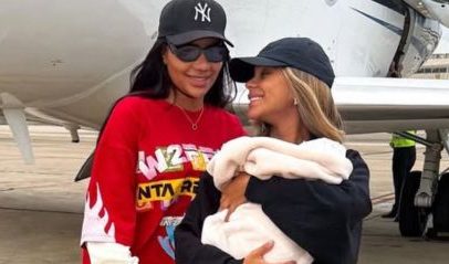 Ludmilla e Brunna exibem pintura de Dia das Mães feita pela filha Zuri
