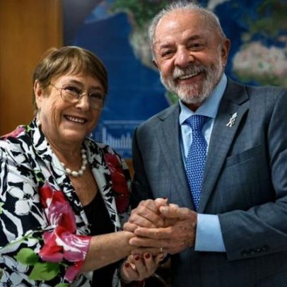Lula recebe Bachelet no Planalto para debater candidatura à ONU